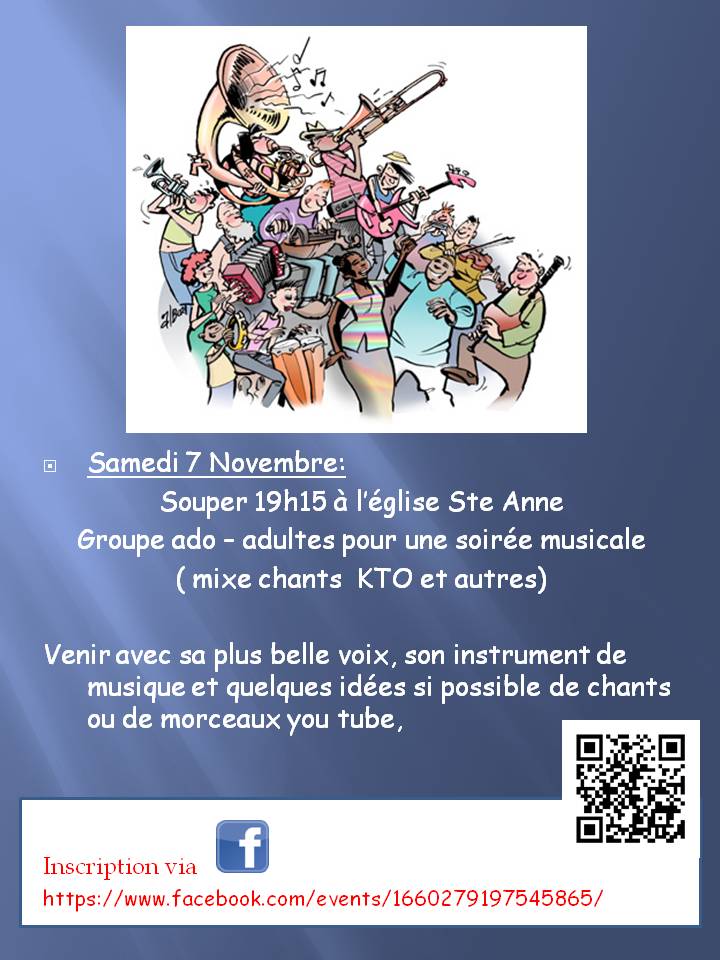 Musical 7 Novembre 2015 invitation